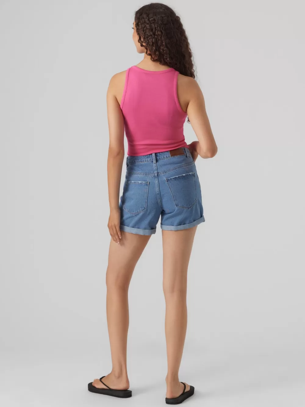 VERO MODA VMNINETEEN Shortsit Light Blue Denim Hot