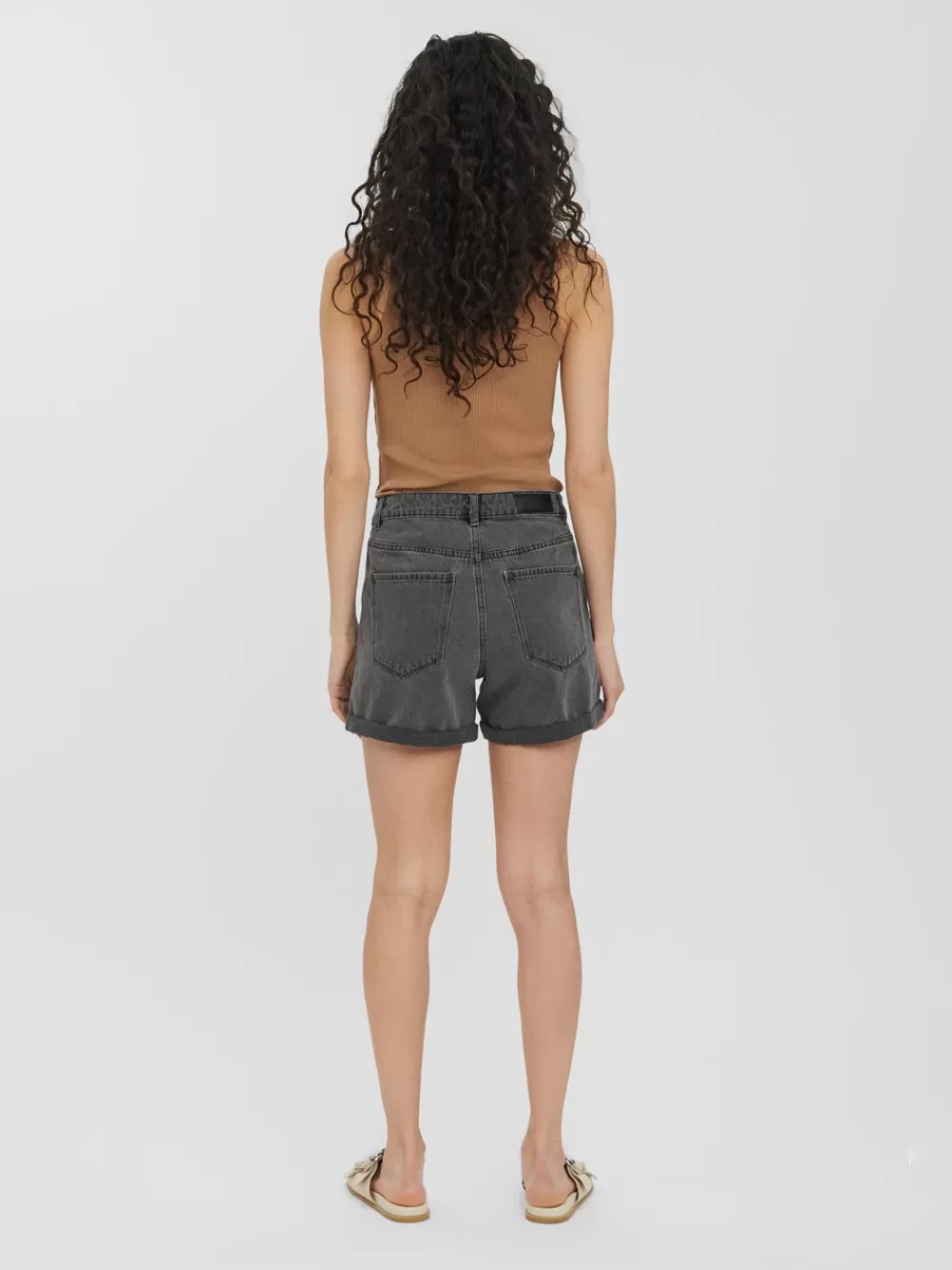 VERO MODA VMNINETEEN Shortsit Medium Grey Denim Shop