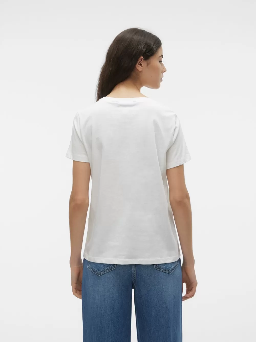 VERO MODA VMODESSA T-paidat Snow White Clearance