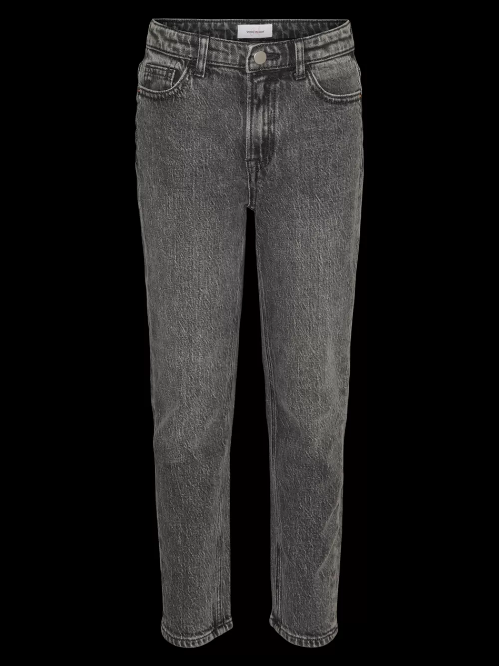 VERO MODA VMOLIVIA Korkea vyötärö Mom fit Farkut Medium Grey Denim Sale