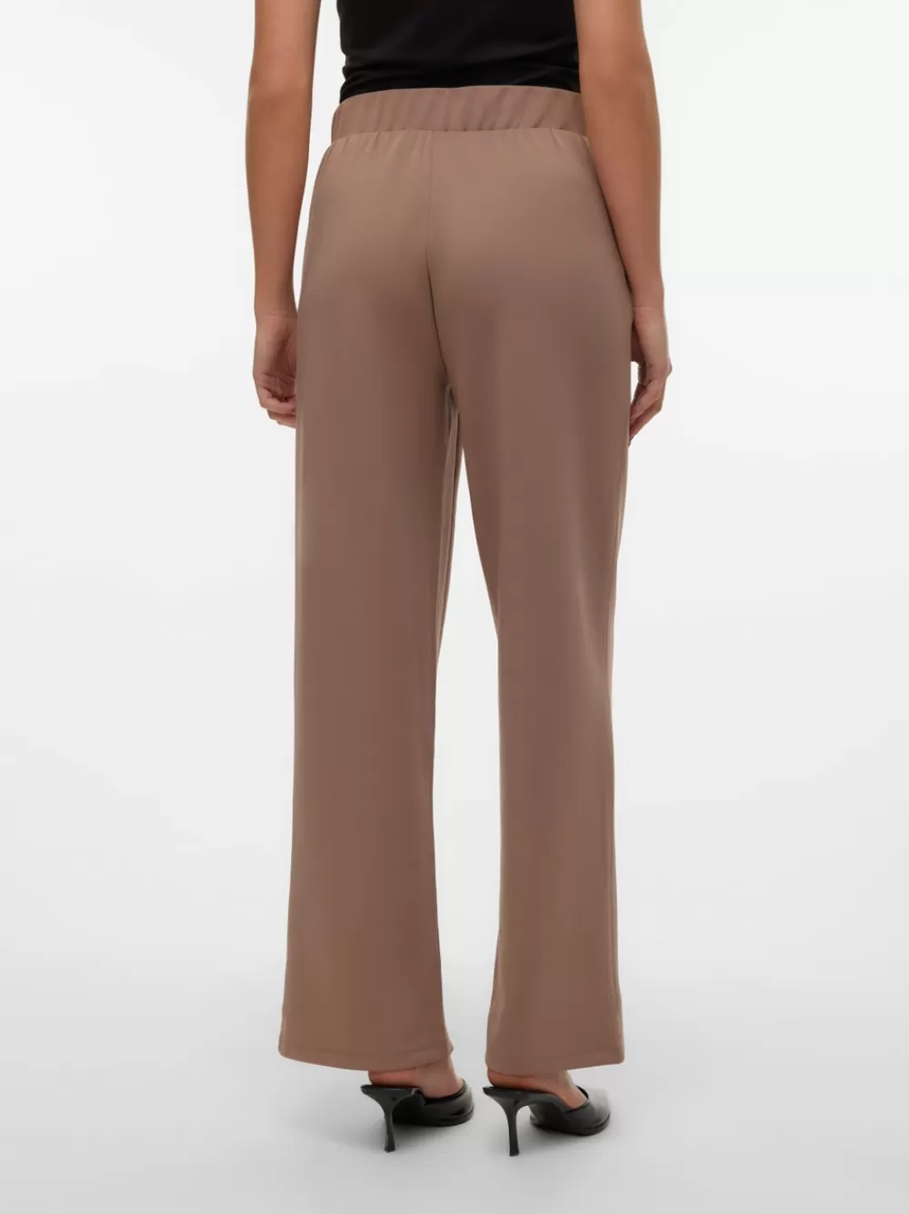VERO MODA VMPANNA Korkea vyötärö Housut Brown Lentil Best Sale