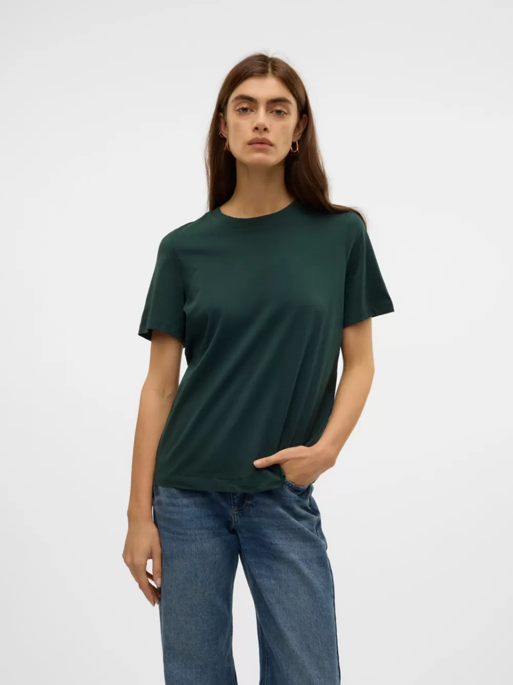 VERO MODA VMPAULINA T-paidat Pine Grove Hot