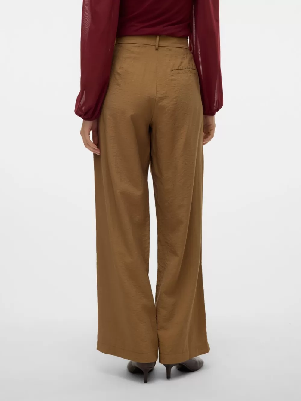 VERO MODA VMPERRY Korkea vyötärö Housut Otter Outlet