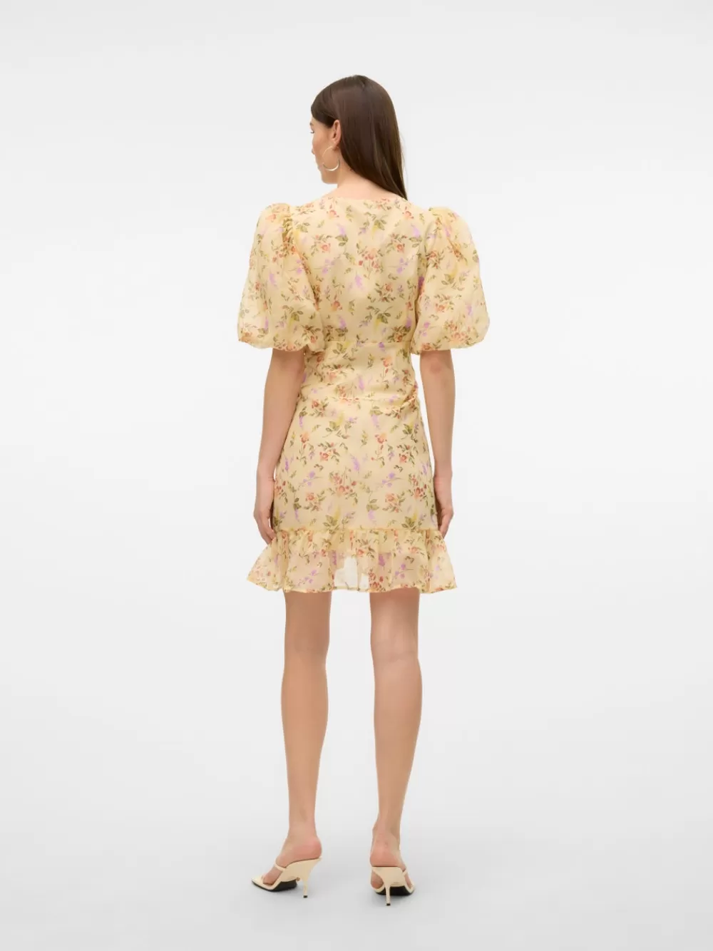VERO MODA VMPHOEBE Lyhyt mekko Vanilla Outlet