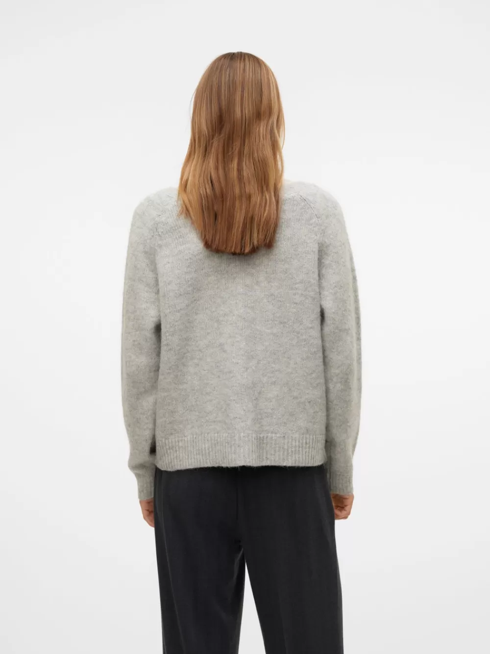 VERO MODA VMPIA Neuletakit Light Grey Melange Clearance
