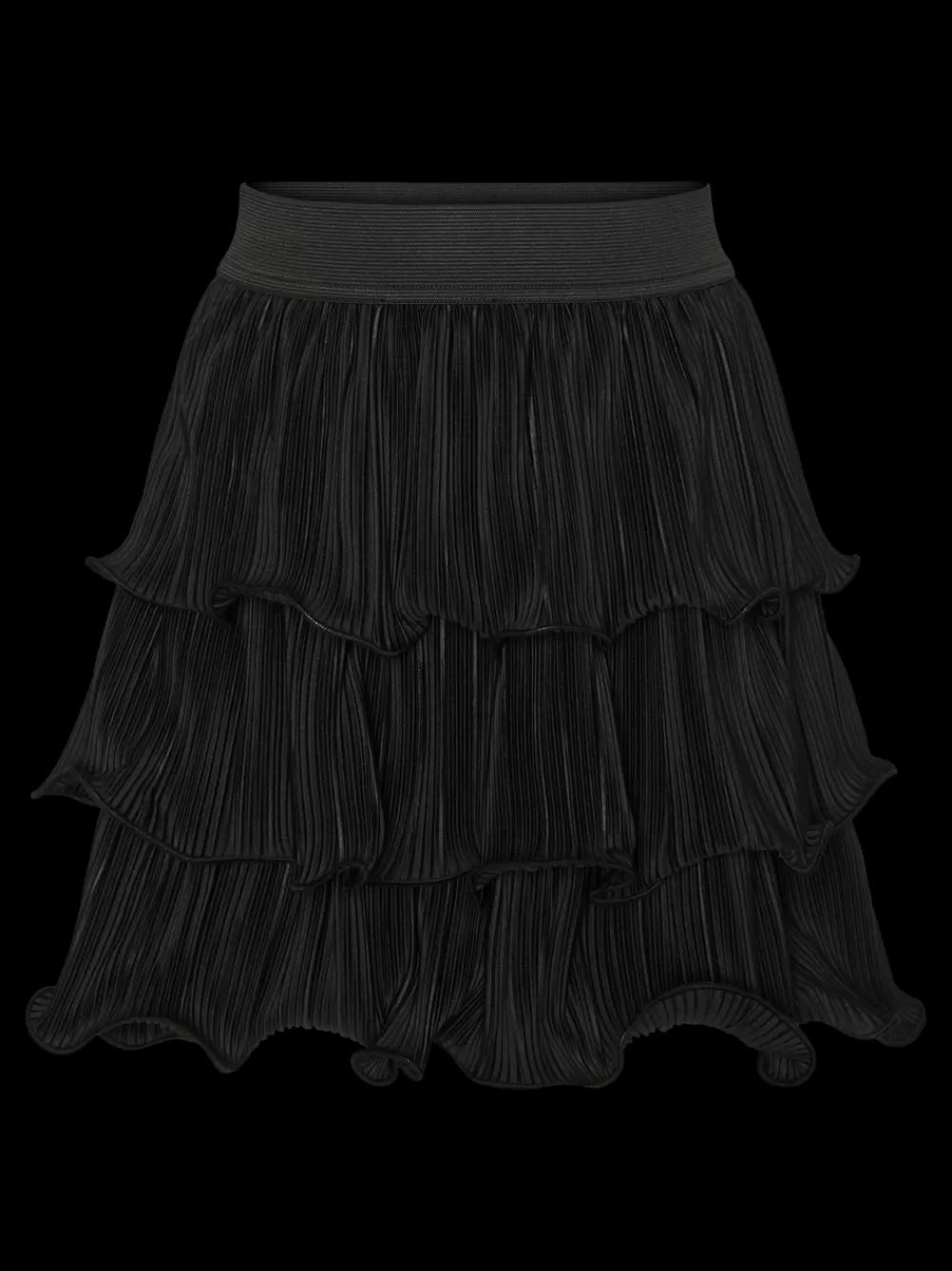 VERO MODA VMPLINSY Normaali vyötärö Lyhyt hame Black Flash Sale