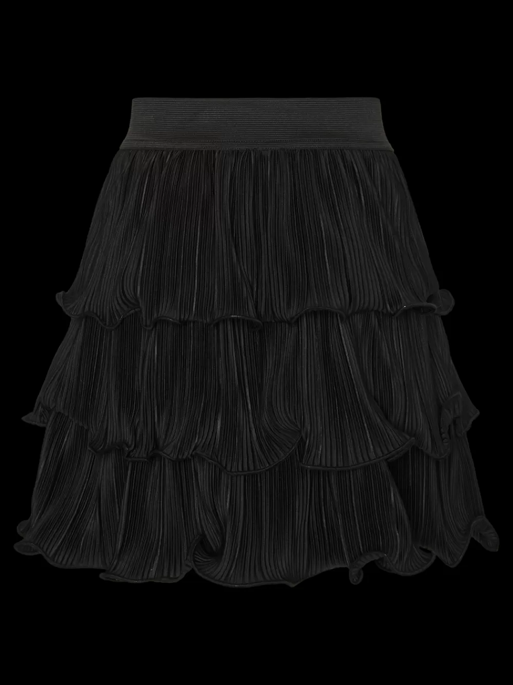 VERO MODA VMPLINSY Normaali vyötärö Lyhyt hame Black Flash Sale