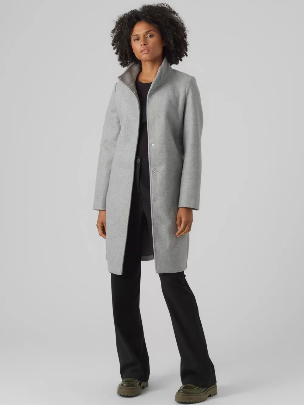 VERO MODA VMPOPALLY Takit Light Grey Melange Best