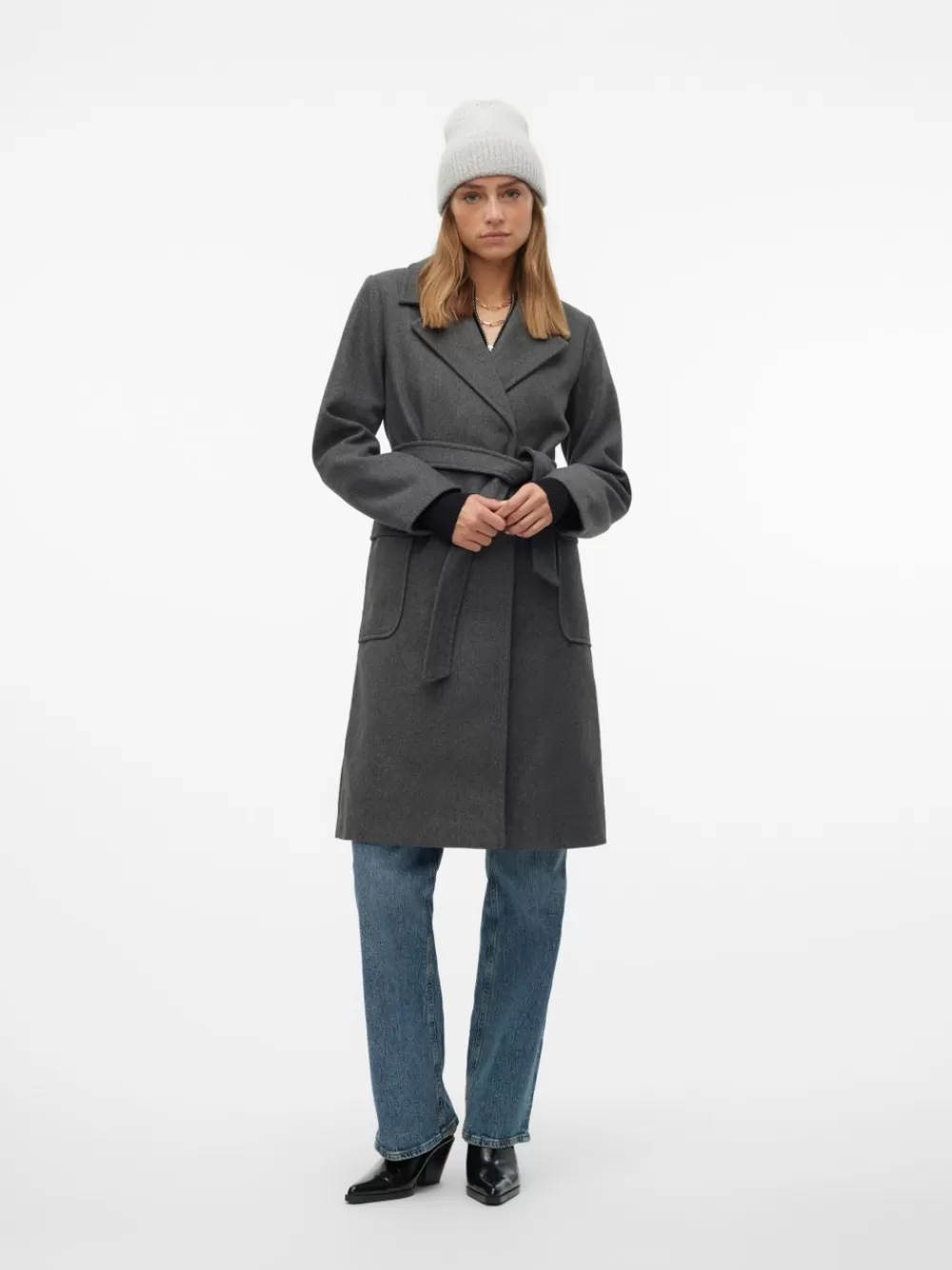 VERO MODA VMPOPNOELLE Takit Dark Grey Melange Outlet