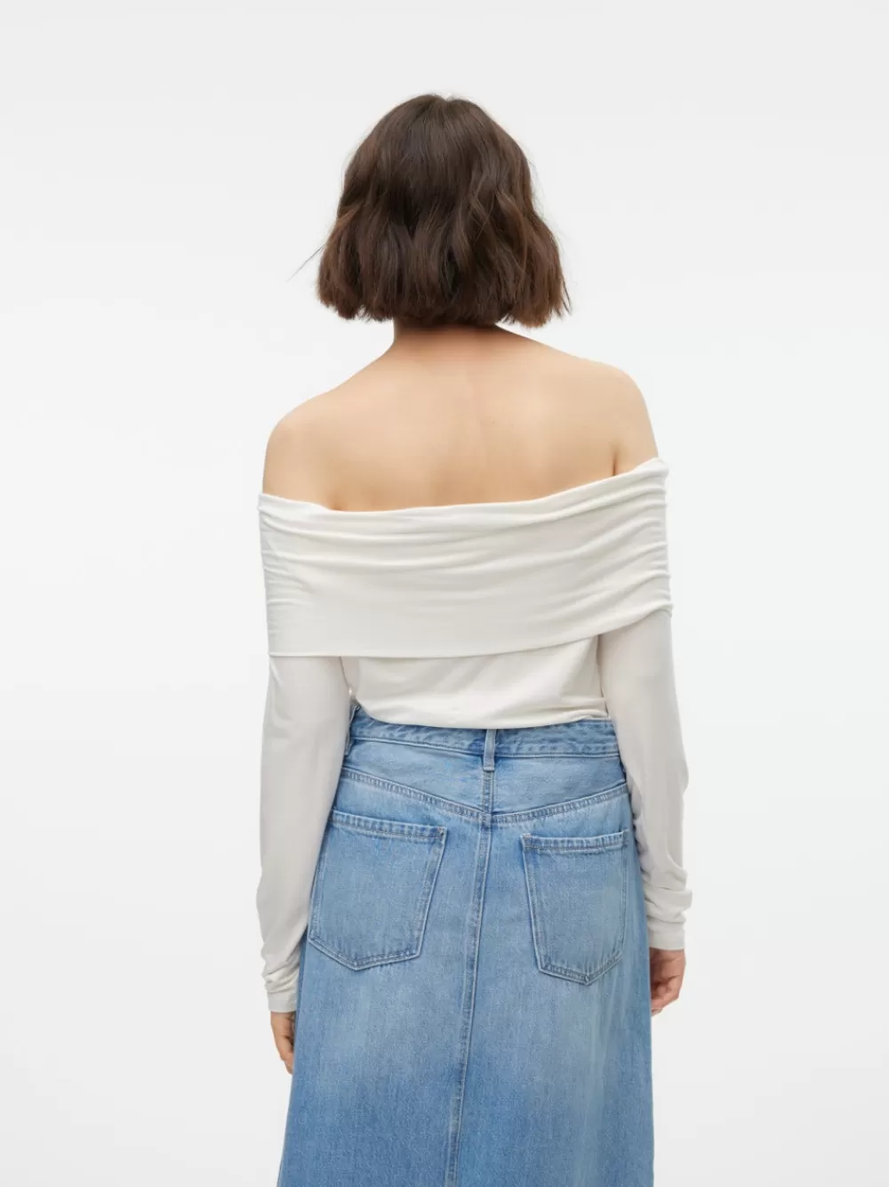 VERO MODA VMREGITZE Topit Snow White Sale