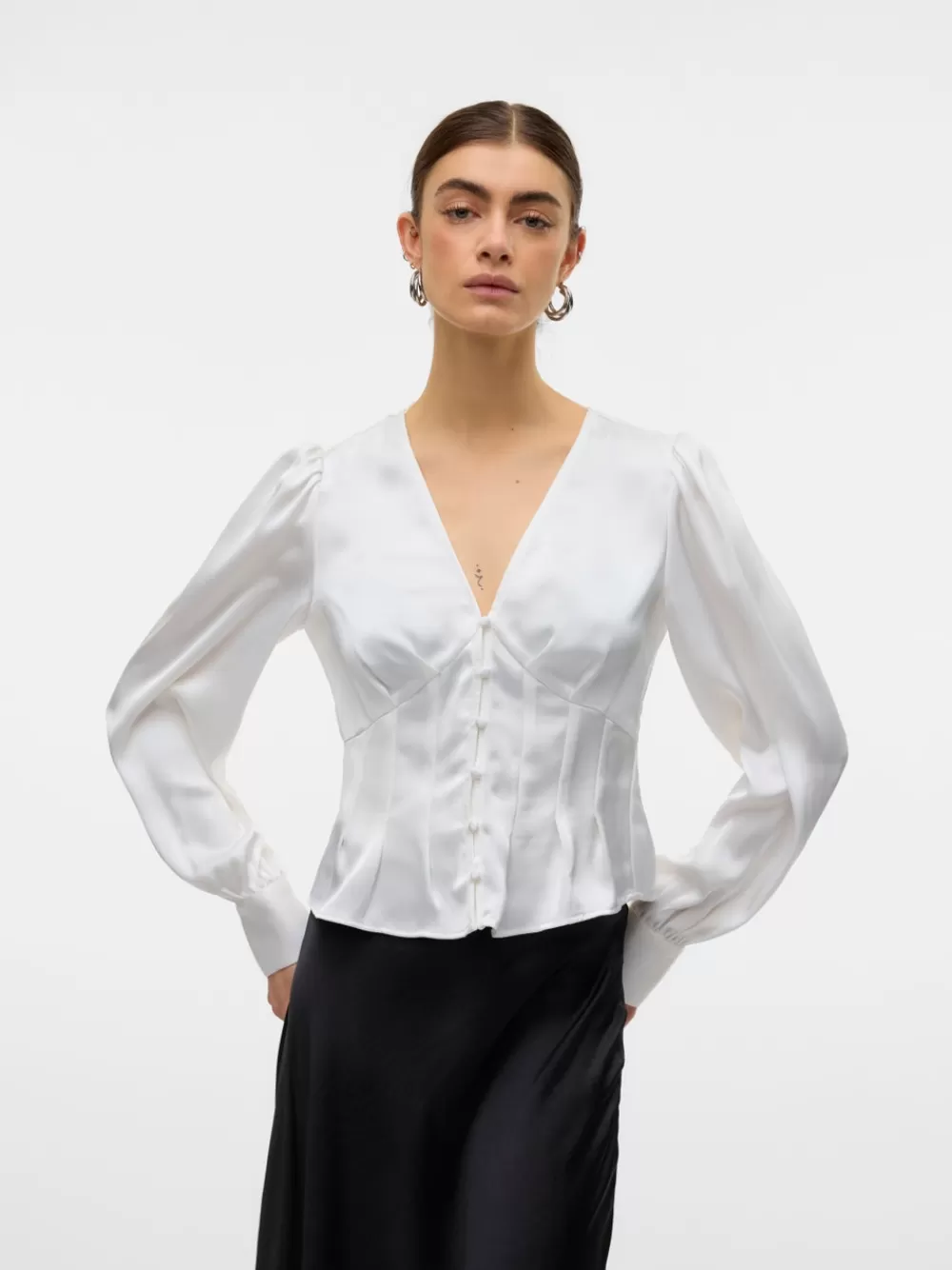 VERO MODA VMRIKKE Topit Snow White Best