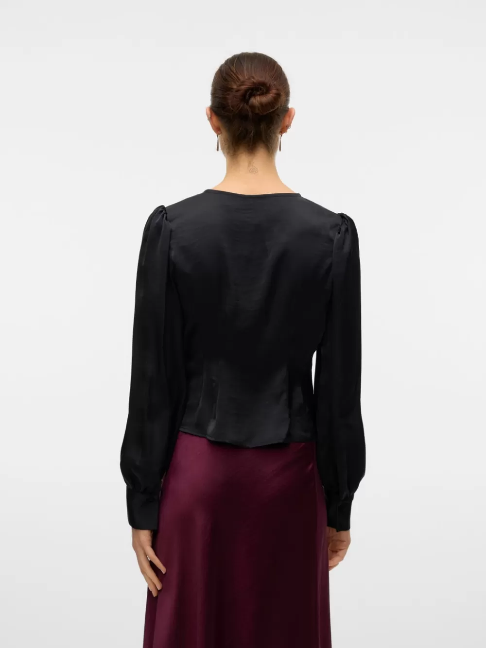 VERO MODA VMRIKKE Topit Black Best Sale
