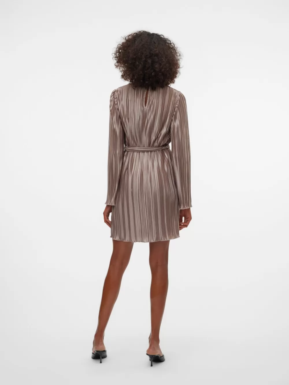 VERO MODA VMRIKKI Lyhyt mekko Raw Umber Discount