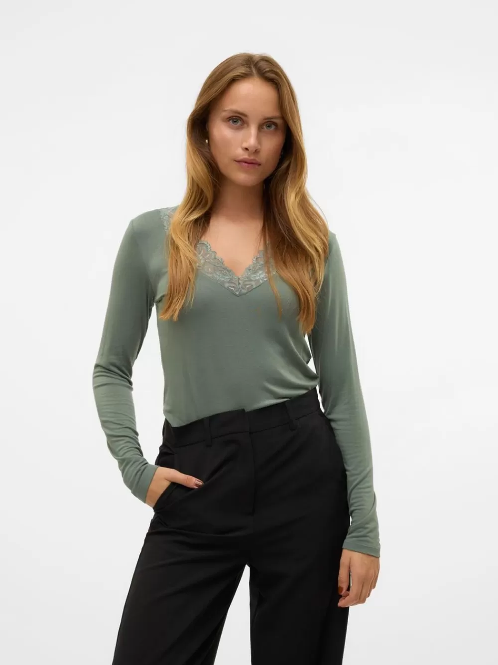 VERO MODA VMROSA Topit Laurel Wreath Fashion