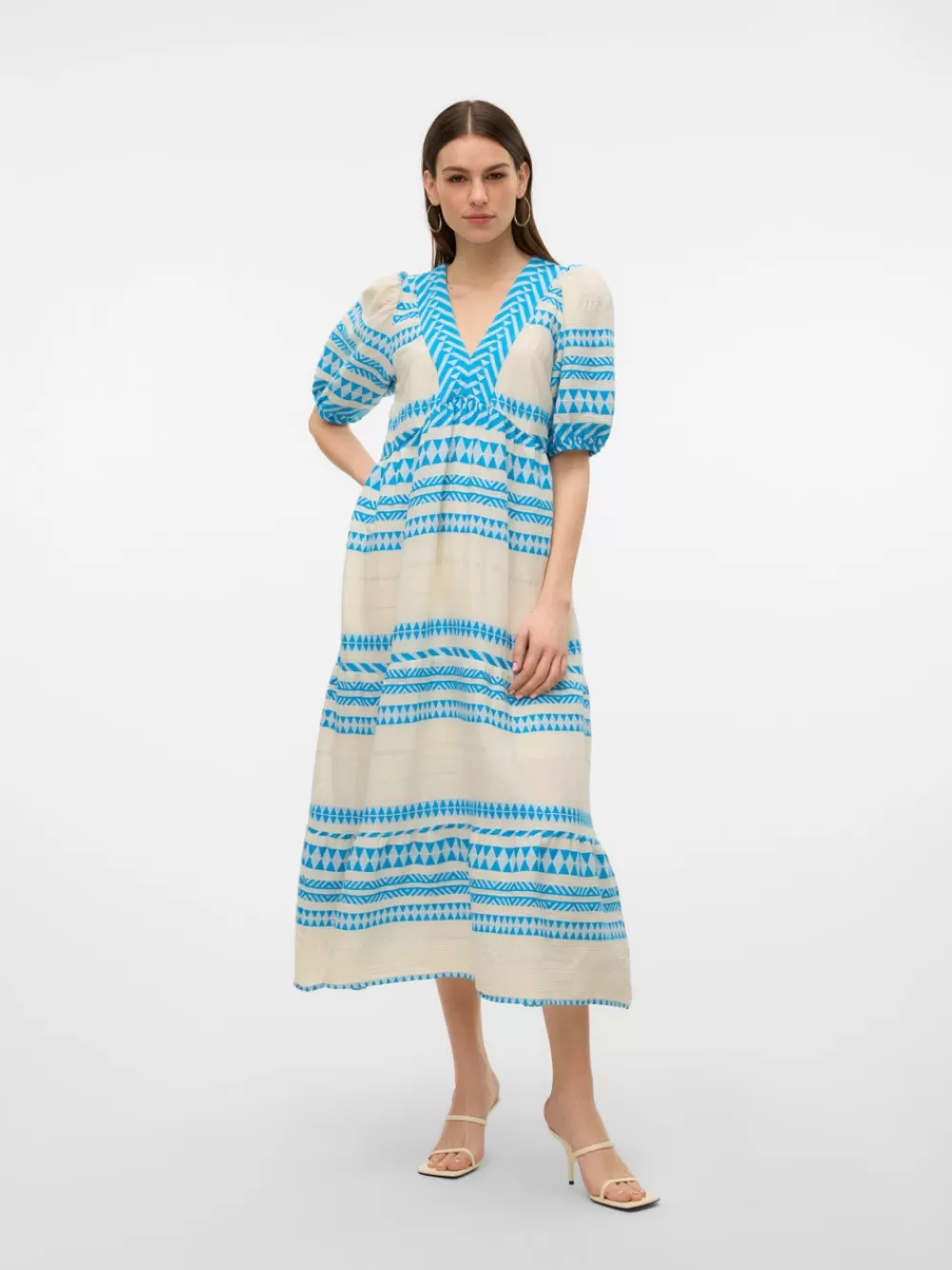 VERO MODA VMROSANNA Pitkä mekko Birch Best