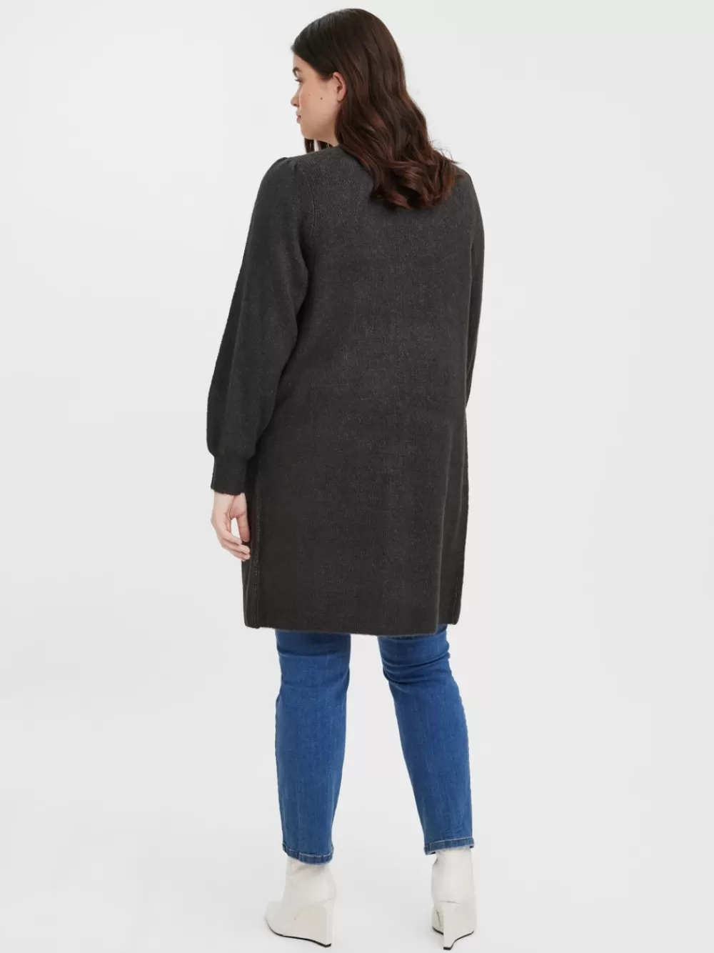 VERO MODA VMRUBELLEFILE Neuletakit Dark Grey Melange Online