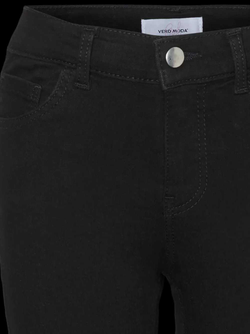 VERO MODA VMRUBY Korkea vyötärö Flared fit Farkut Black Denim Flash Sale