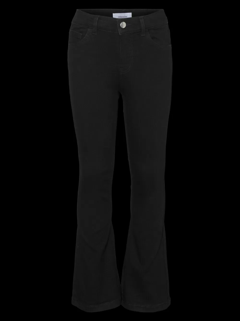VERO MODA VMRUBY Korkea vyötärö Flared fit Farkut Black Denim Flash Sale