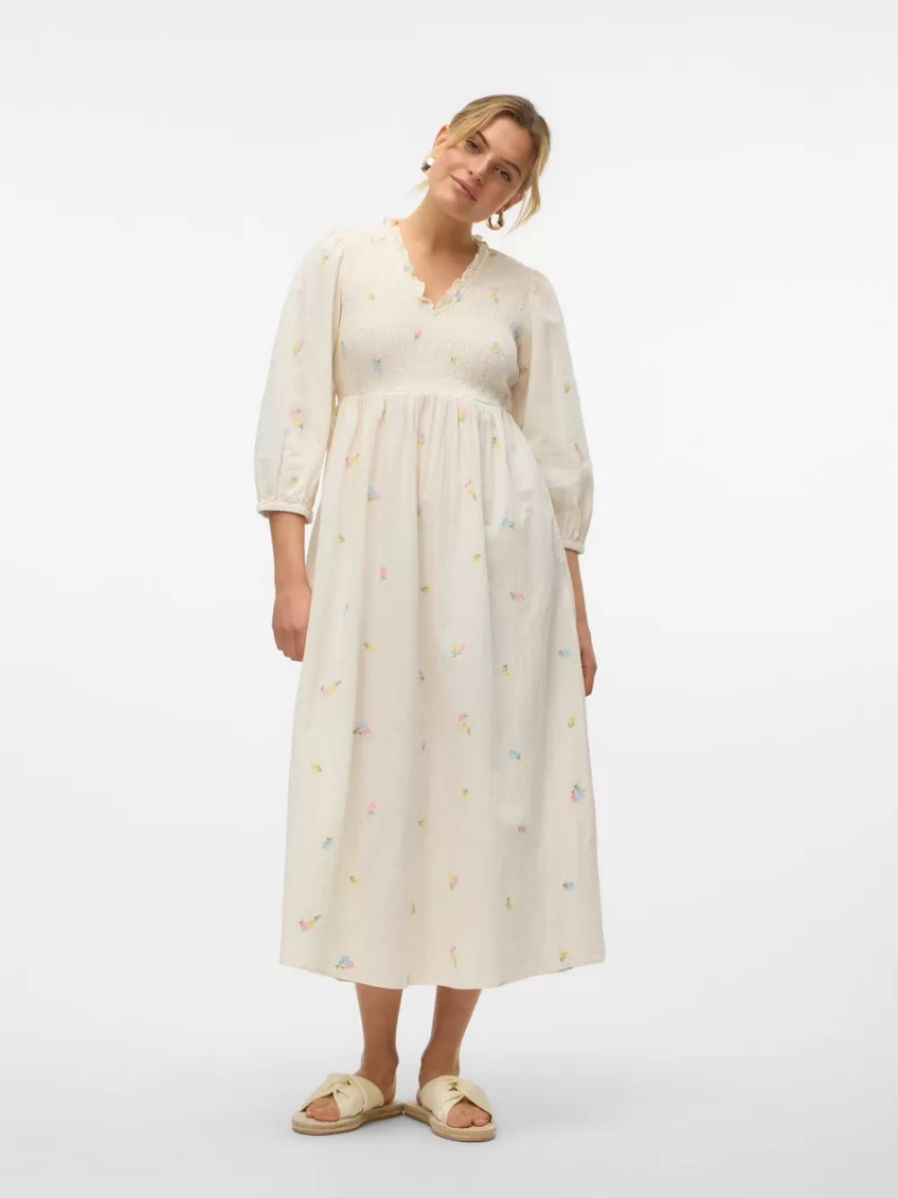 VERO MODA VMRUPA Pitkä mekko Birch Cheap