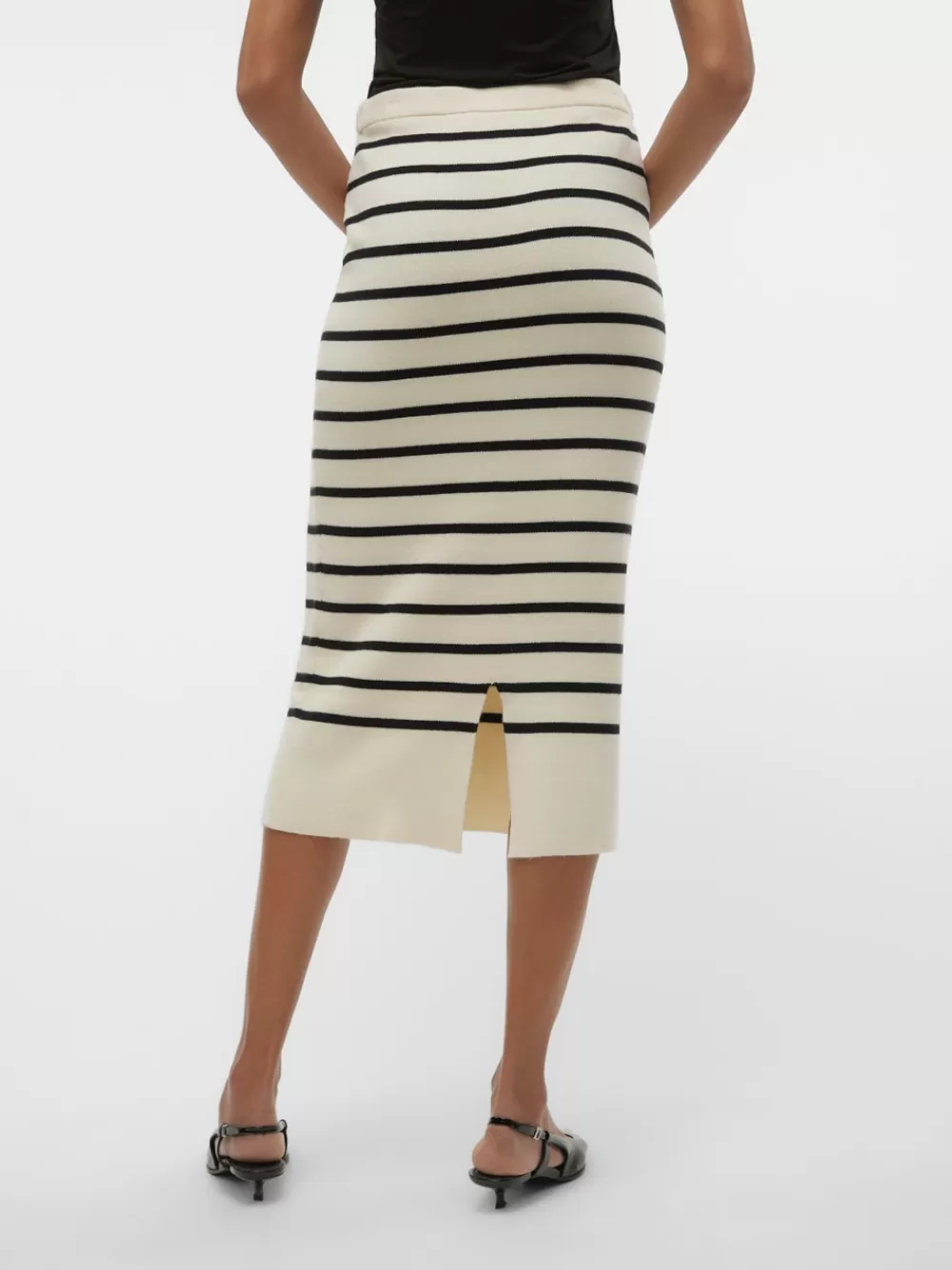 VERO MODA VMSABA Normaali vyötärö Midihame Birch Cheap