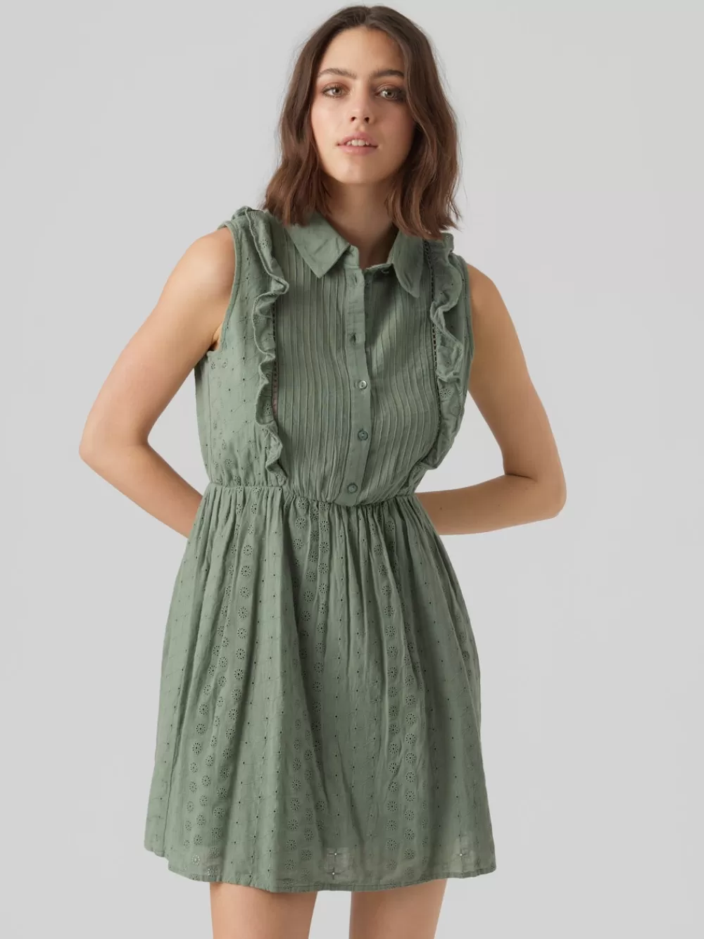 VERO MODA VMSALLY Lyhyt mekko Laurel Wreath Best