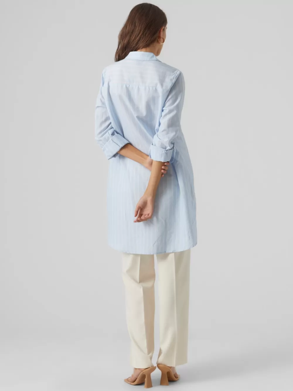 VERO MODA VMSARAH Paidat Chambray Blue Fashion