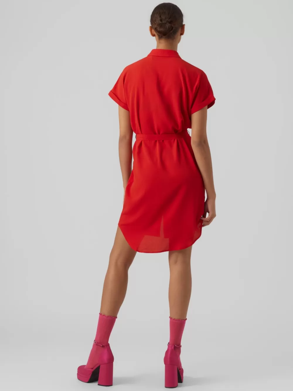VERO MODA VMSASHA Lyhyt mekko Chinese Red Best Sale