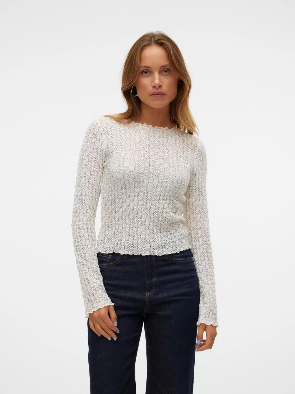 VERO MODA VMSHELBY Topit Snow White Cheap