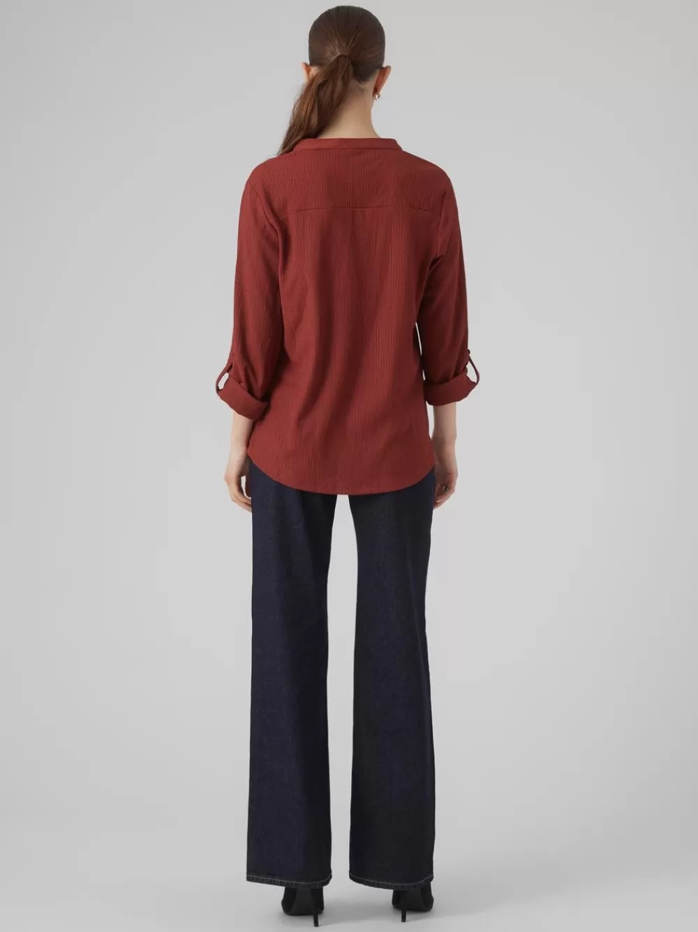 VERO MODA VMSIE Paidat Madder Brown Clearance