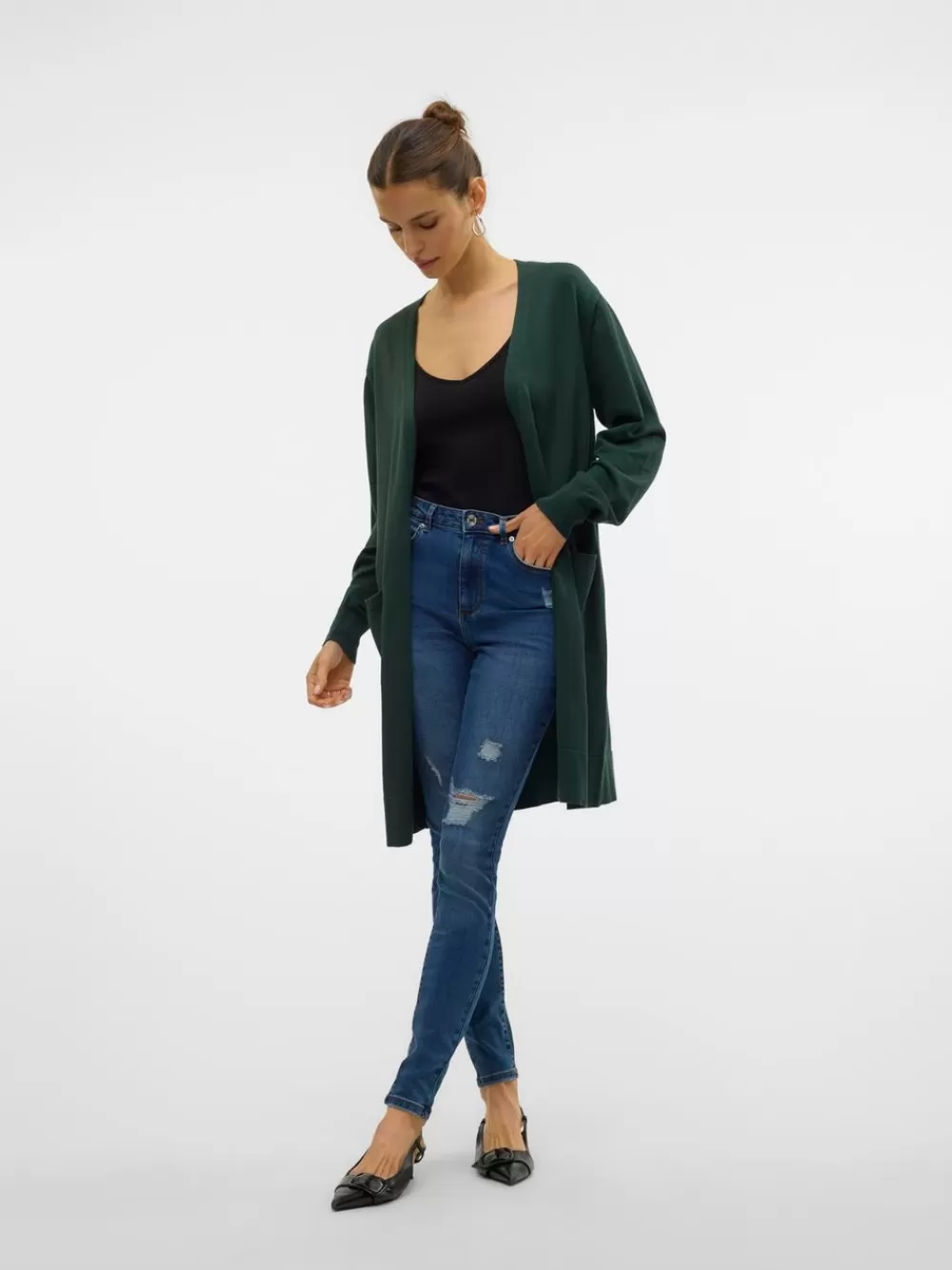 VERO MODA VMSILJE Neuletakit Pine Grove Hot