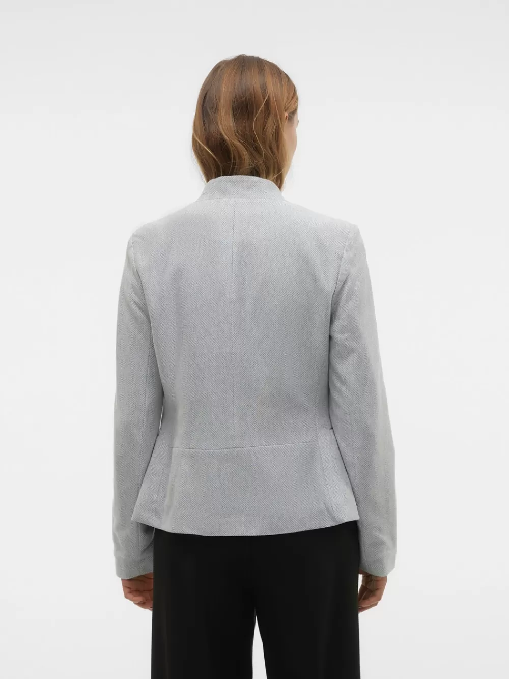 VERO MODA VMSILLE Bleiserit Light Grey Melange Shop
