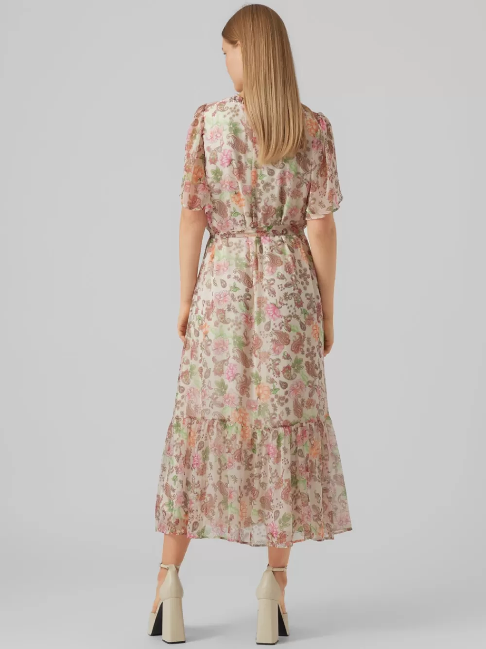 VERO MODA VMSILO Pitkä mekko Birch Clearance