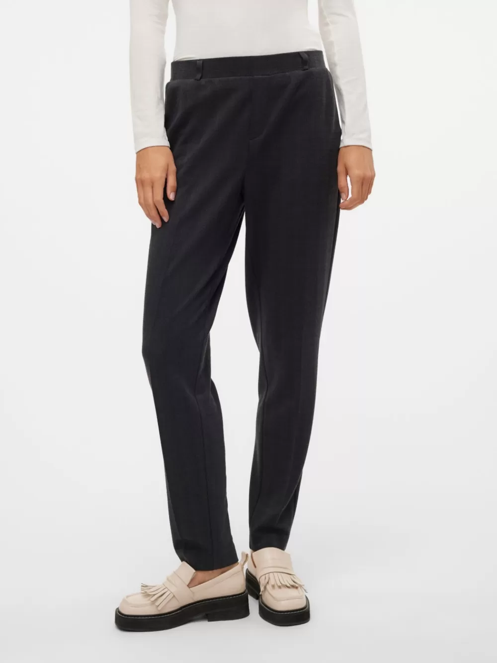 VERO MODA VMSILVA Normaali vyötärö Housut Black Outlet