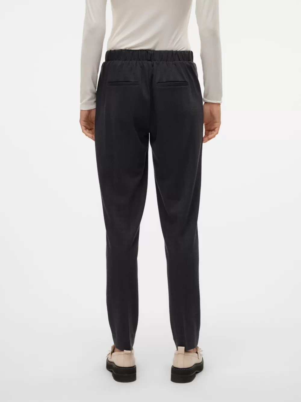 VERO MODA VMSILVA Normaali vyötärö Housut Black Outlet
