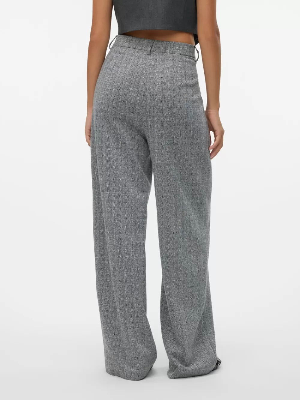 VERO MODA VMSILVA Normaali vyötärö Housut Black Flash Sale