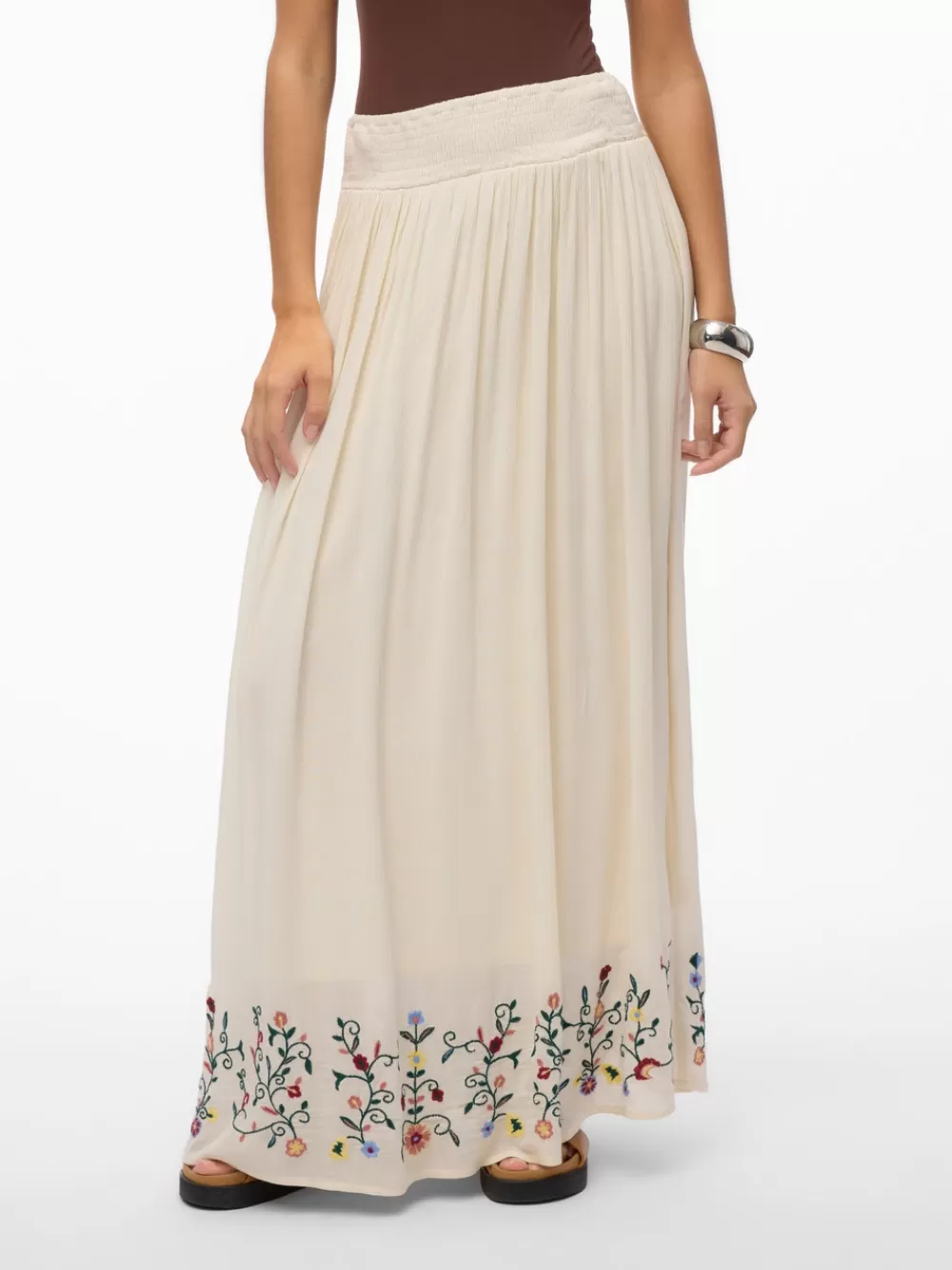 VERO MODA VMSINA Korkea vyötärö Pitkä hame Birch Store