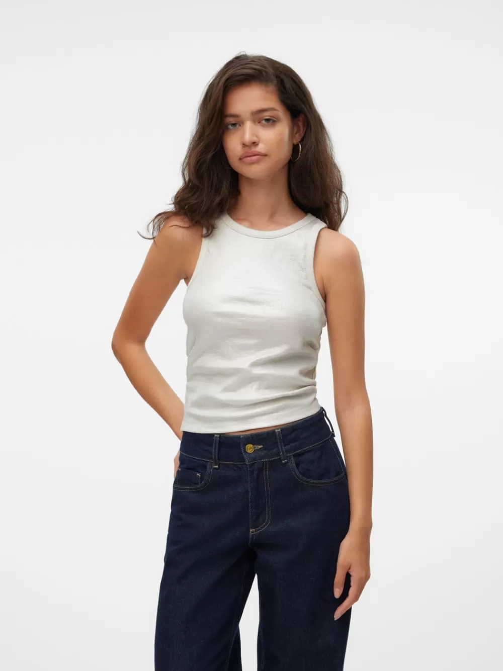 VERO MODA VMSINE Hihattomat topit Birch Clearance