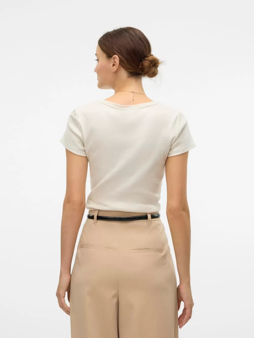 VERO MODA VMSINE T-paidat Soy Bean Best