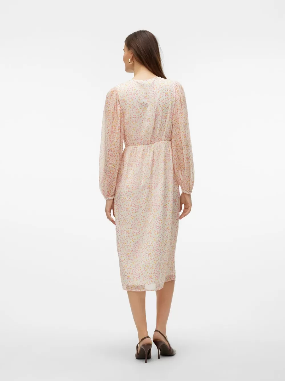VERO MODA VMSMILLA Pitkä mekko Snow White Best Sale