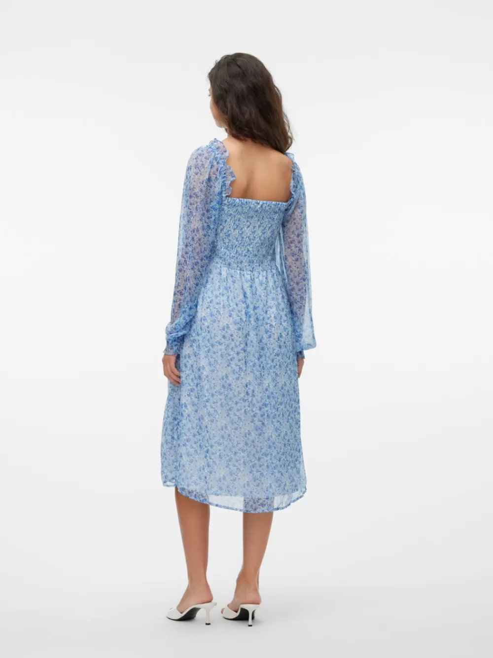 VERO MODA VMSMILLA Pitkä mekko Snow White Cheap