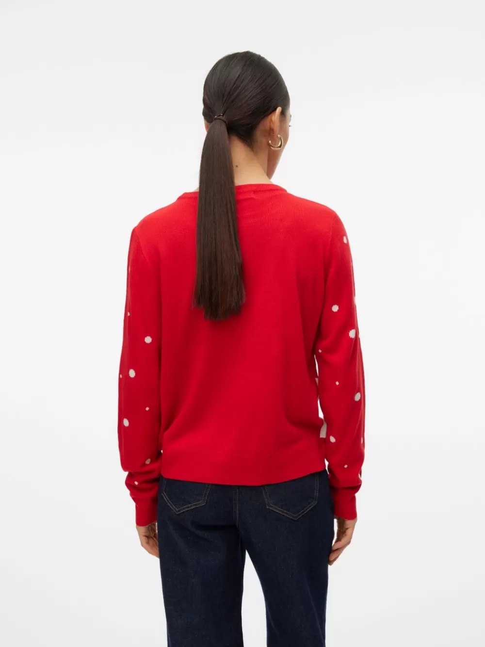 VERO MODA VMSNOWY Neulepuserot Chinese Red Online
