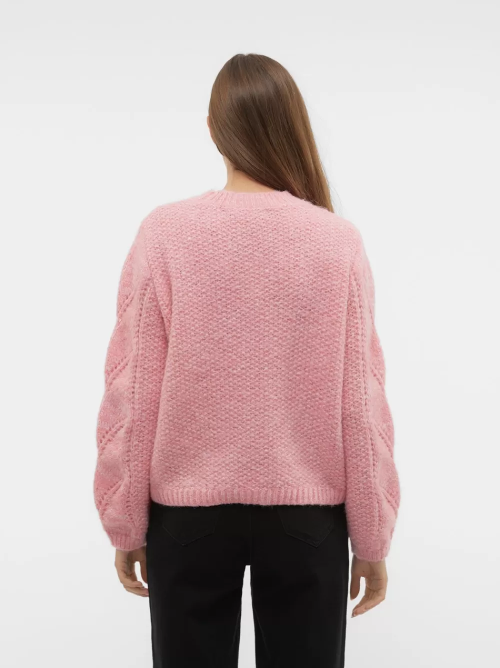 VERO MODA VMSOF Neulepuserot Sachet Pink Hot