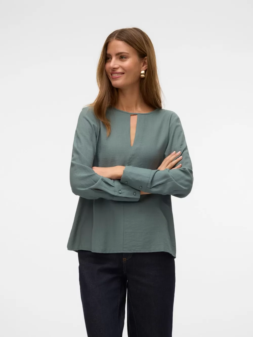 VERO MODA VMSONJA Topit Balsam Green Sale