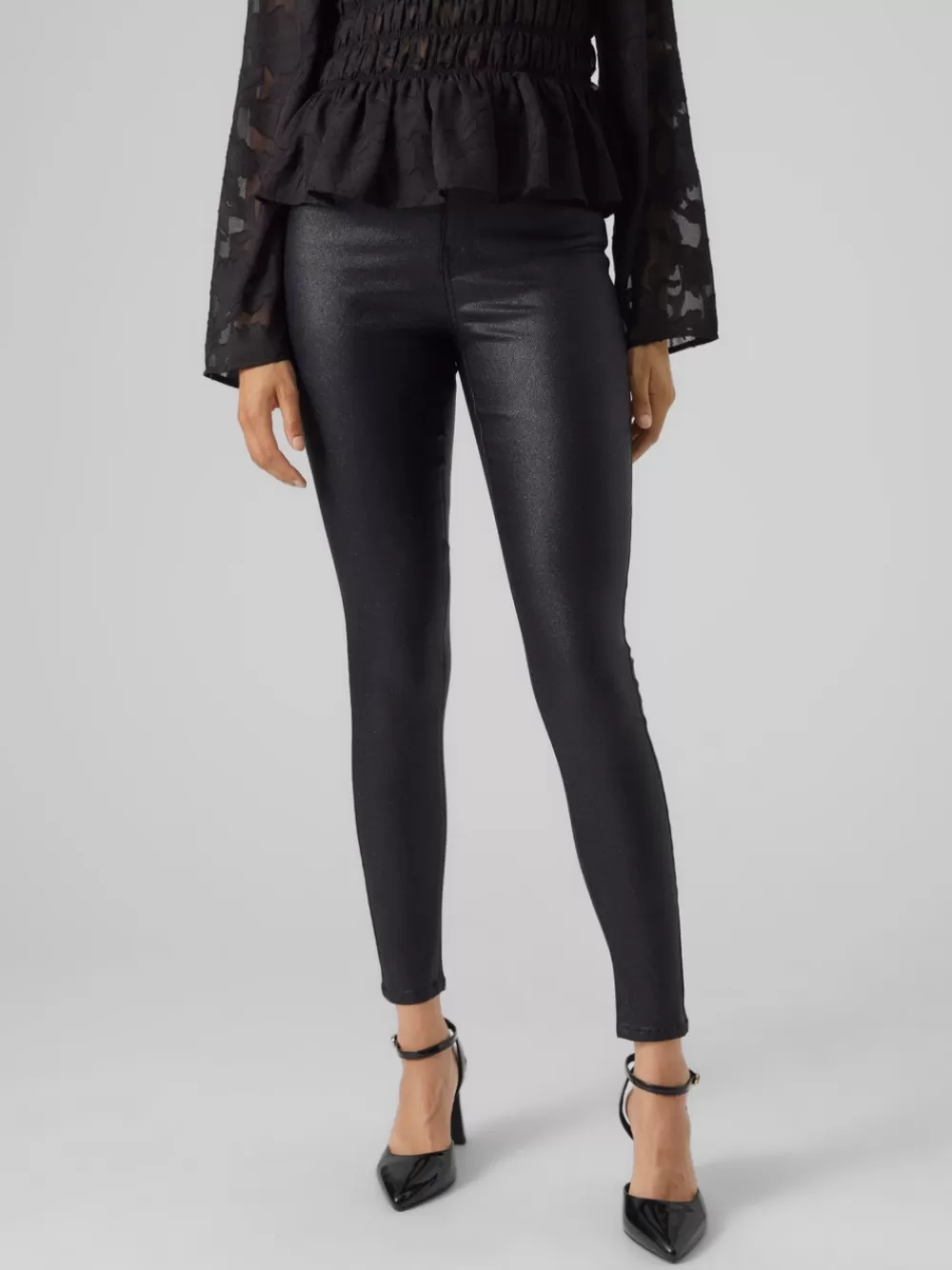 VERO MODA VMSOPHIA Korkea vyötärö Housut Black Store