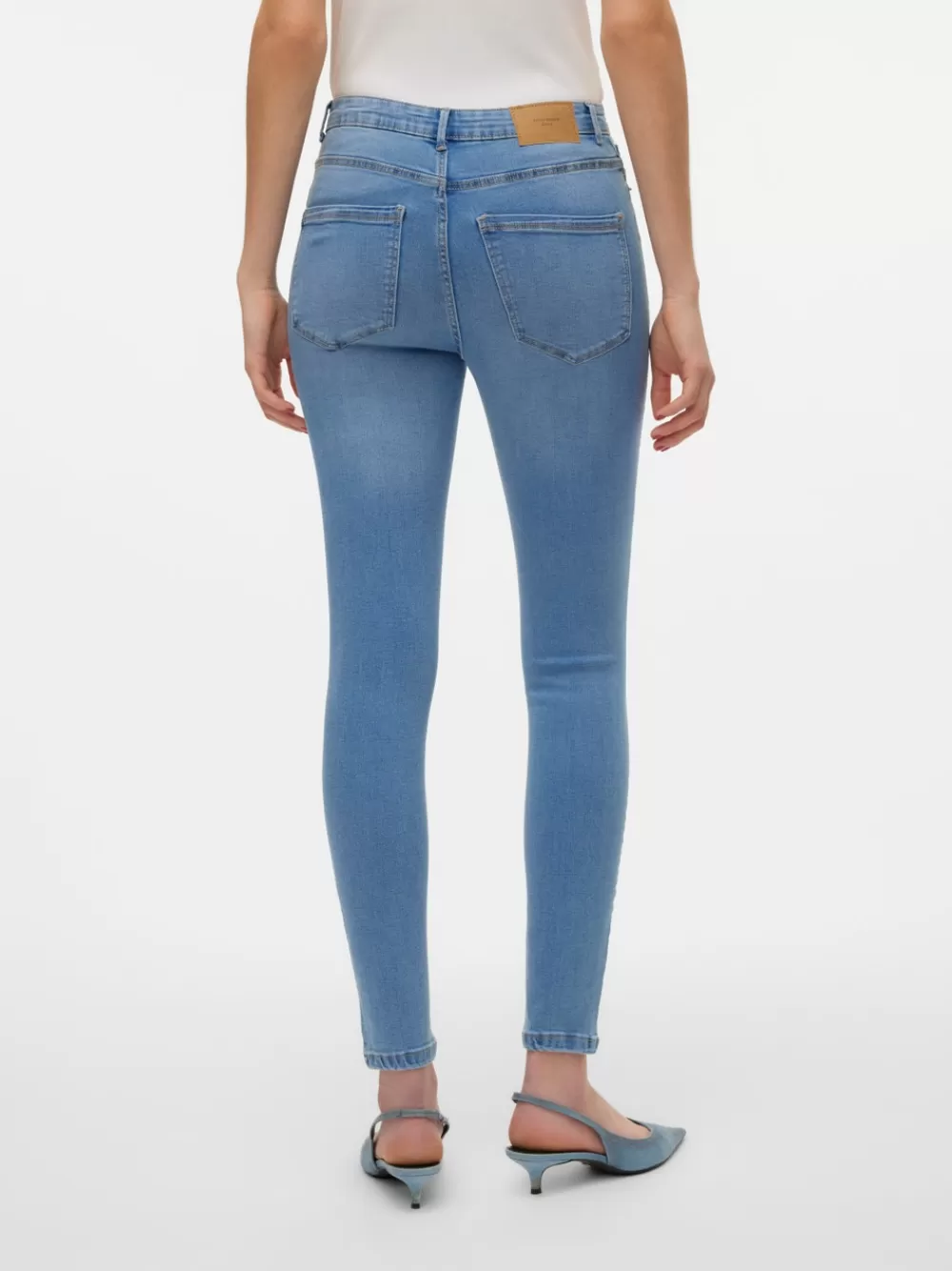 VERO MODA VMSOPHIA Korkea vyötärö Skinny fit Farkut Medium Blue Denim Cheap