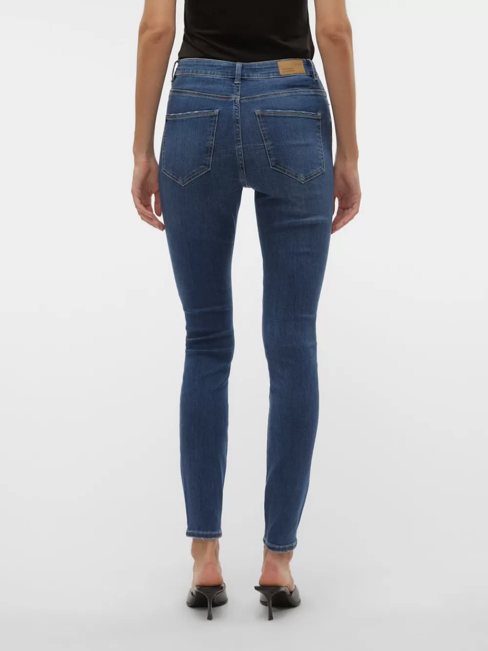 VERO MODA VMSOPHIA Korkea vyötärö Skinny fit Farkut Medium Blue Denim New