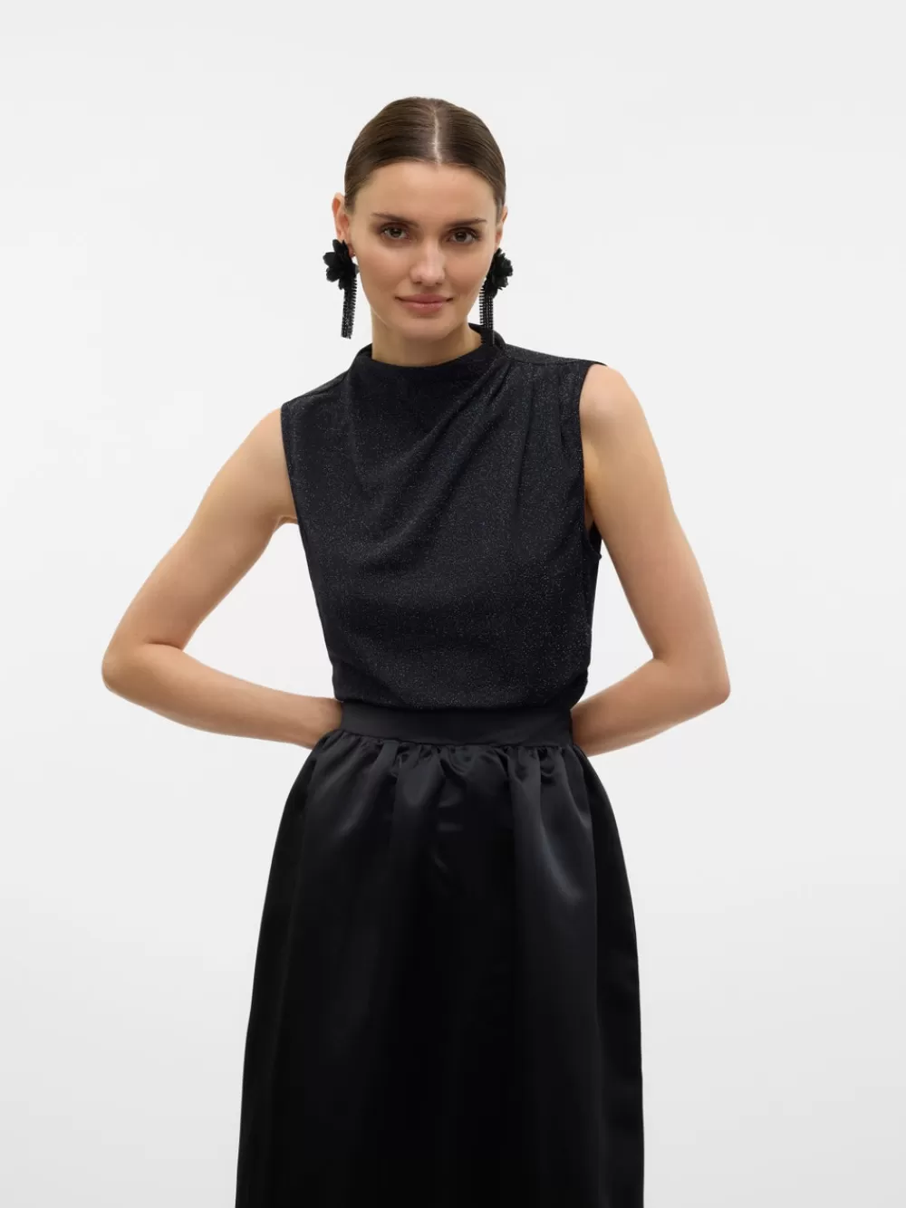 VERO MODA VMSTINE Topit Black Fashion