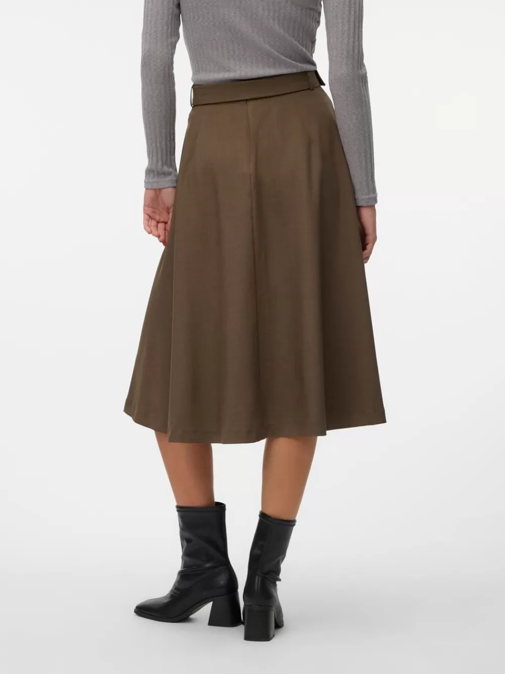 VERO MODA VMTARISA Korkea vyötärö Pitkä hame Capers Hot