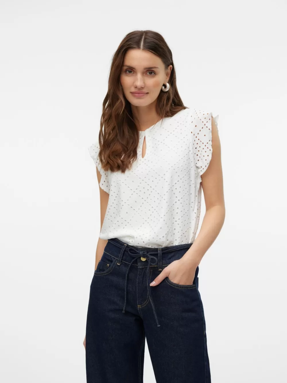 VERO MODA VMTASSA Topit Snow White Fashion