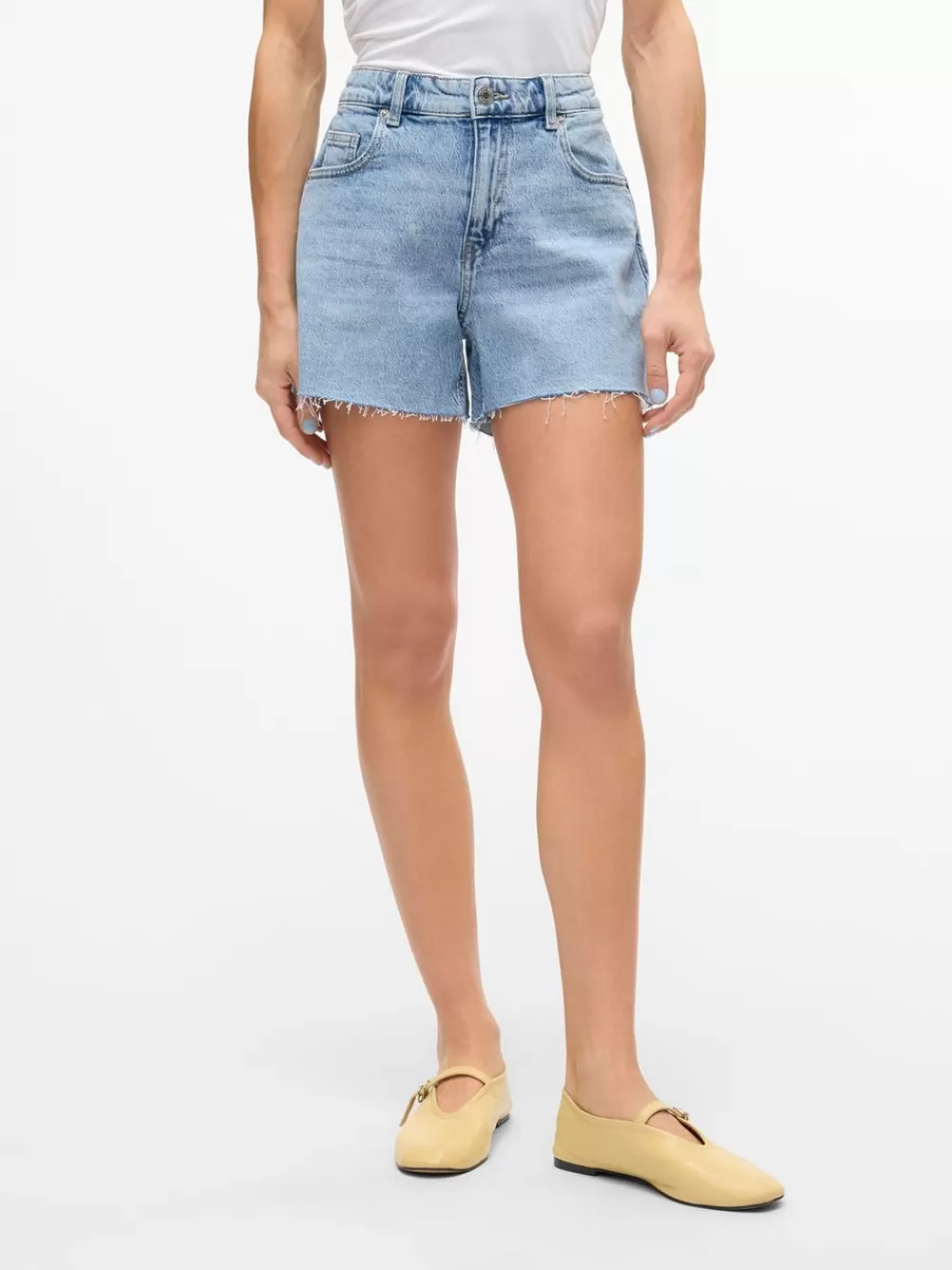 VERO MODA VMTESS Shortsit Light Blue Denim Cheap